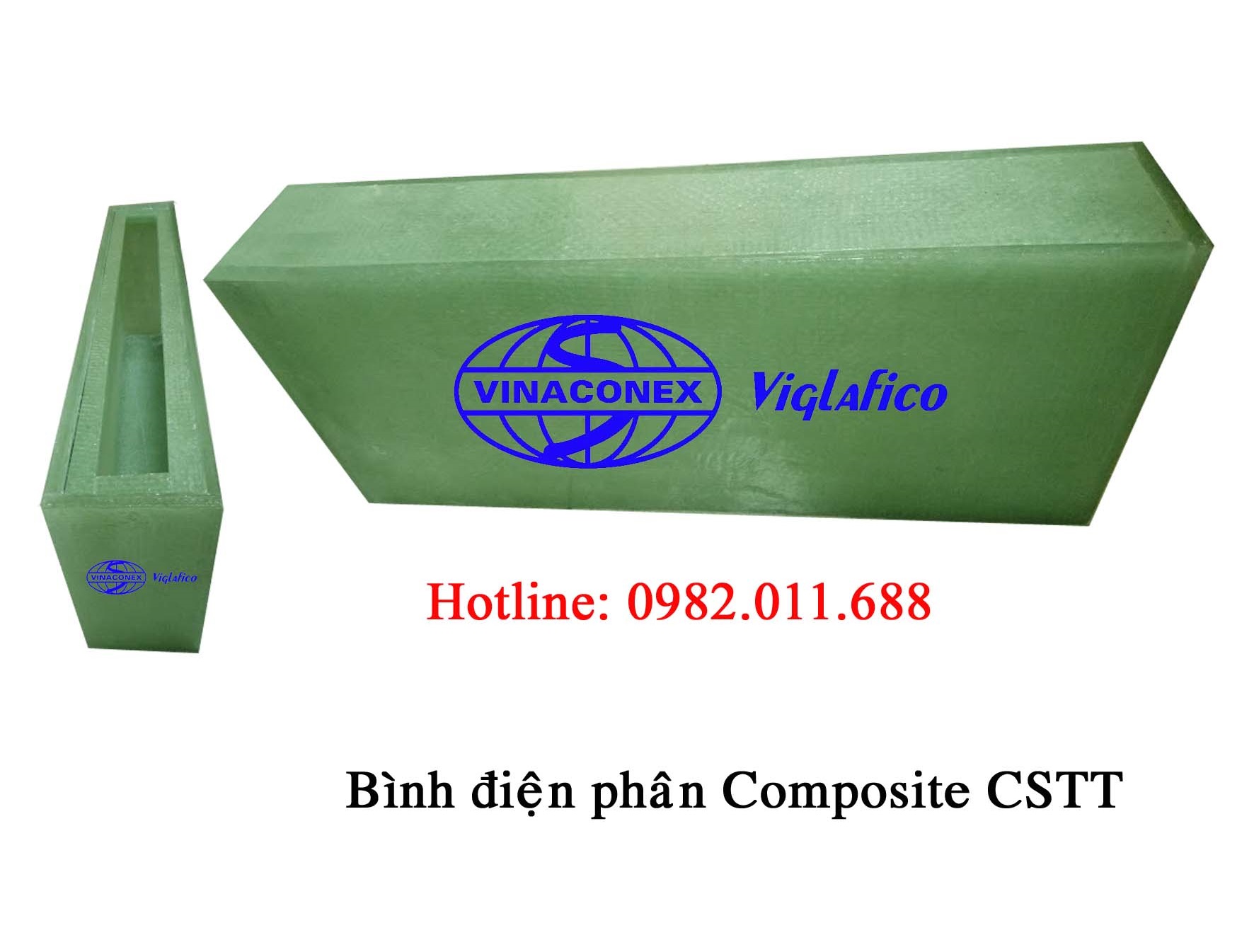 Bình điện phân Composite